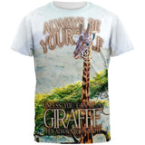Always Be Yourself Unless Giraffe All Over Mens T Shirt