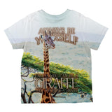 Always Be Yourself Unless Giraffe All Over Toddler T Shirt