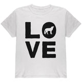 Autumn Wolf Love Toddler T Shirt