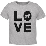 Autumn Wolf Love Youth T Shirt