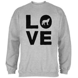 Autumn Wolf Love Mens Sweatshirt