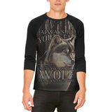 Always Be Yourself Unless Timber Wolf Mens Raglan T Shirt