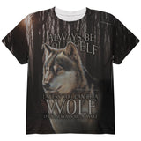 Always Be Yourself Unless Timber Wolf All Over Youth T Shirt