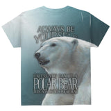 Always Be Yourself Unless Polar Bear All Over Youth T Shirt
