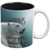 Always Be Yourself Unless Polar Bear All Over Coffee Mug