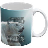 Always Be Yourself Unless Polar Bear All Over Coffee Mug