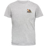 Black Dragon RAWR Pocket Pet Mens Pocket T Shirt front view