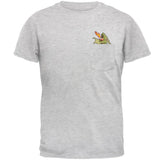 Green Dragon RAWR Pocket Pet Mens Pocket T Shirt