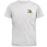 Green Dragon RAWR Pocket Pet Mens Pocket T Shirt