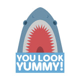 Cute Shark Pocket Pet You Look Yummy Mens Pocket T Shirt