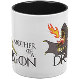 Mother of a Dragon Black All Over Coffee Mug