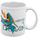 Mother of a Dragon Blue All Over Coffee Mug