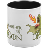 Mother of a Dragon Green All Over Coffee Mug