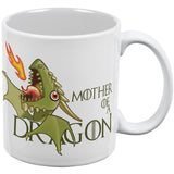 Mother of a Dragon Green All Over Coffee Mug