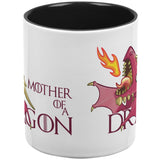 Mother of a Dragon Pink All Over Coffee Mug