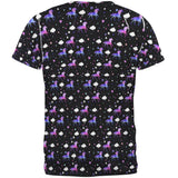 Galaxy Unicorn Pattern All Over Mens T Shirt