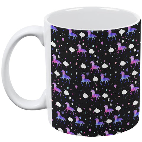 Galaxy Unicorn Pattern All Over Coffee Mug