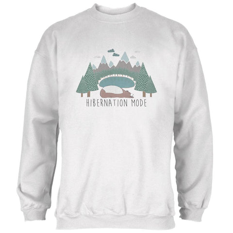 Autumn Bear Hibernation Mode Mens Sweatshirt