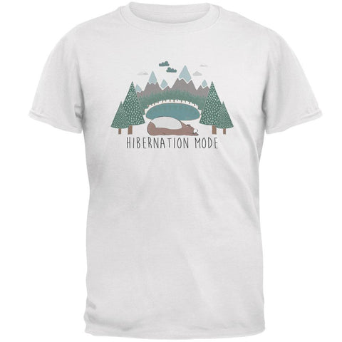 Autumn Bear Hibernation Mode Mens T Shirt