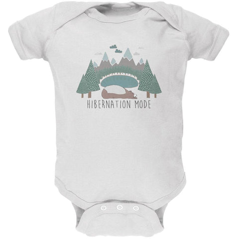 Autumn Bear Hibernation Mode Soft Baby One Piece