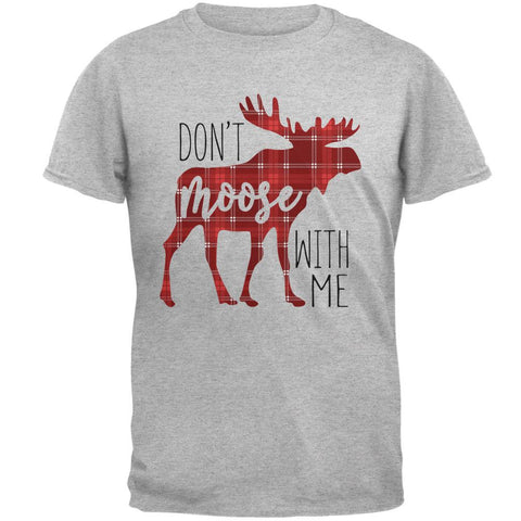 Autumn Don't Moose with Me Mens T Shirt