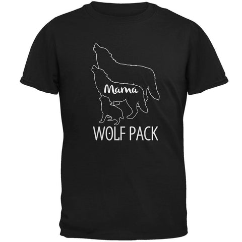 Wolf Pack Mama Mom Mother Mens T Shirt