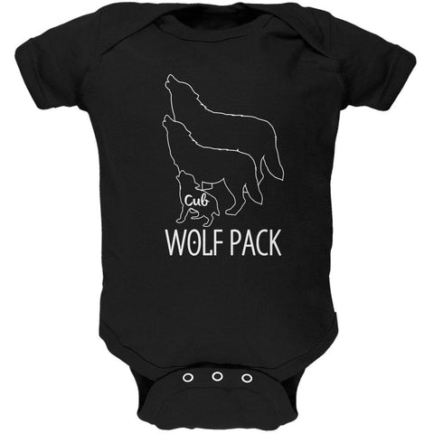 Wolf Pack Cub Baby Child Soft Baby One Piece