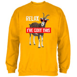 Relax I've Goat Got This Mens Sweatshirt