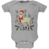 Christmas Fa La Llama Soft Baby One Piece