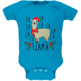 Christmas Fa La Llama Soft Baby One Piece