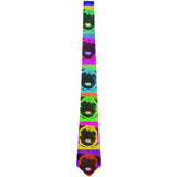 Pug Puppy Pop Art All Over Neck Tie