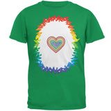 Halloween Rainbow Heart Unicorn Costume Pony Mens T Shirt