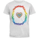 Halloween Rainbow Heart Unicorn Costume Pony Mens T Shirt