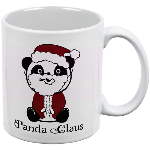 Christmas Panda Claus Santa All Over Coffee Mug