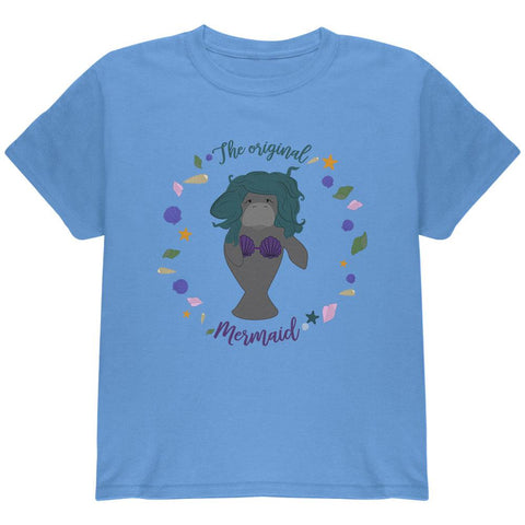 Manatee Original Mermaid Funny Youth T Shirt