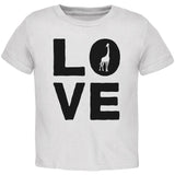 Giraffe Love Toddler T Shirt