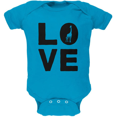 Giraffe Love Soft Baby One Piece