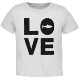 Shark Love Toddler T Shirt