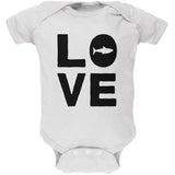 Shark Love Soft Baby One Piece