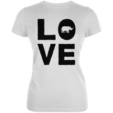 Rhino Love Juniors Soft T Shirt