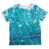 Mermaids Pearls and Starfish Pattern All Over Toddler T Shirt