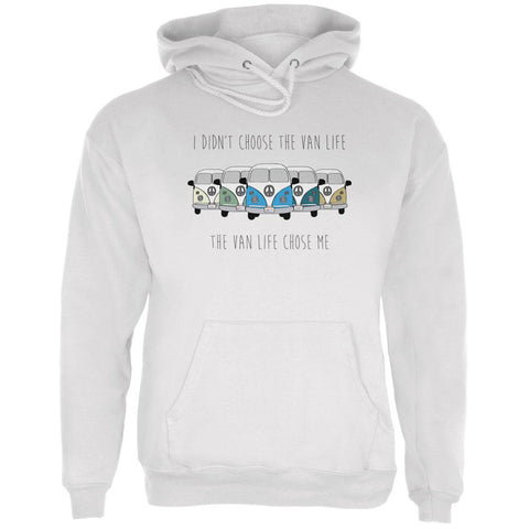 Hippie Van I Didn't Choose The Van Life Bus Camper Mens Hoodie