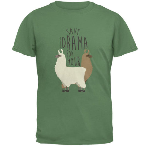 Save the Drama for Your Llama Pun Mens T Shirt