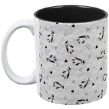 Retro Penguin Pattern All Over Coffee Mug