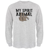 Sloth My Spirit Animal Mens Long Sleeve T Shirt