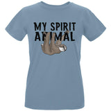 Sloth My Spirit Animal Womens Organic T Shirt