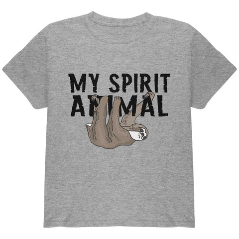 Sloth My Spirit Animal Youth T Shirt