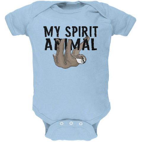 Sloth My Spirit Animal Soft Baby One Piece