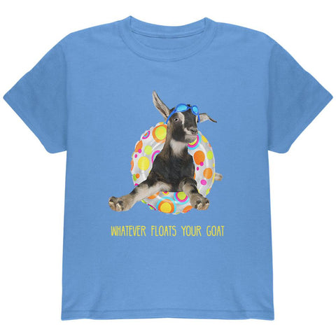 Whatever Floats Your Goat Boat Funny Youth T Shirt