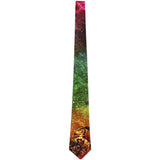 Galaxy Zen Wisdom Owl All Over Neck Tie